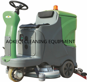 Ok-850 Ride-on Floor Washing Machine Automatic Floor Scrubber Drier